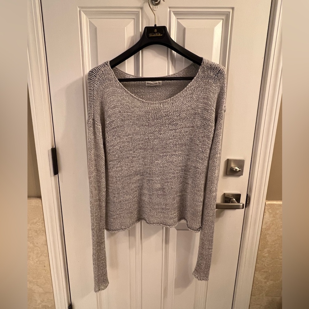 Abercrombie and Fitch chainmail sweater.